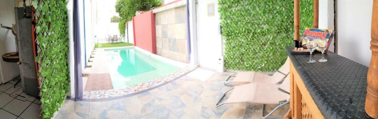 Casa Con Alberca Climatizada Privada Para 8 Personas Emiliano Zapata  Exterior foto