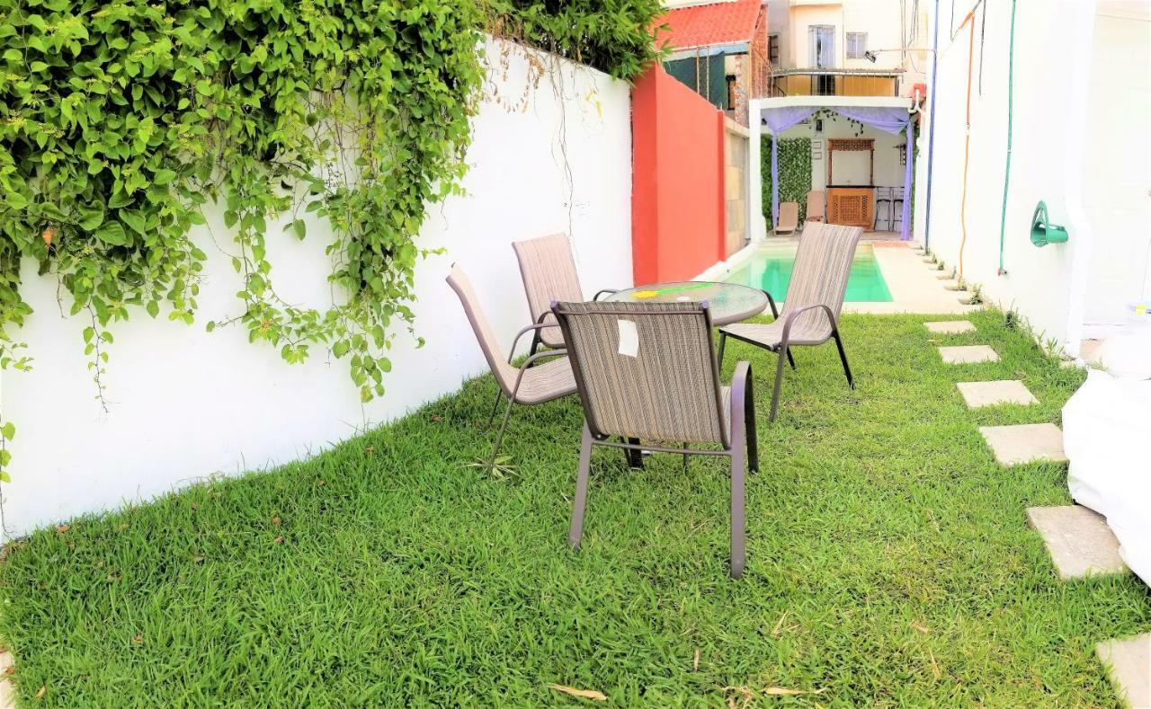 Casa Con Alberca Climatizada Privada Para 8 Personas Emiliano Zapata  Exterior foto