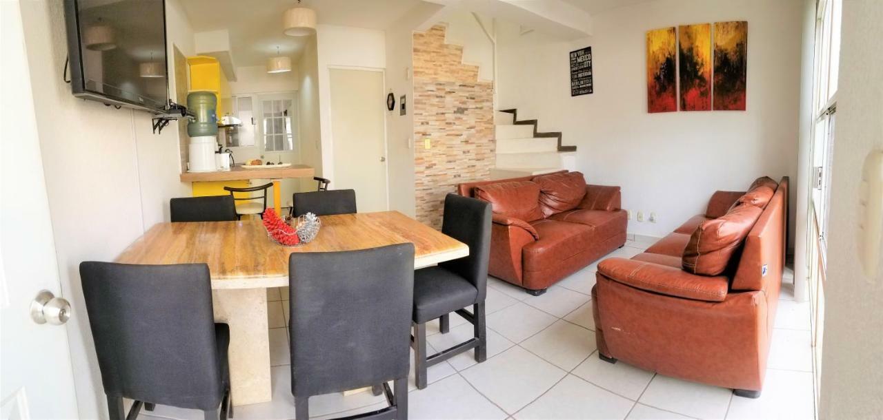 Casa Con Alberca Climatizada Privada Para 8 Personas Emiliano Zapata  Exterior foto