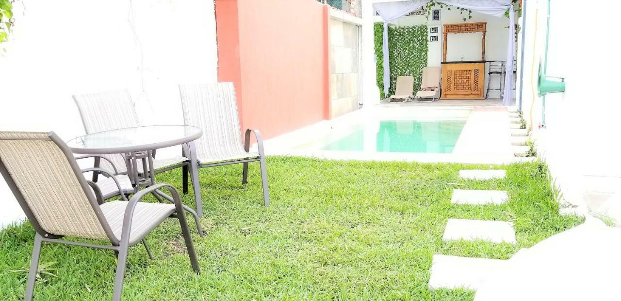 Casa Con Alberca Climatizada Privada Para 8 Personas Emiliano Zapata  Exterior foto