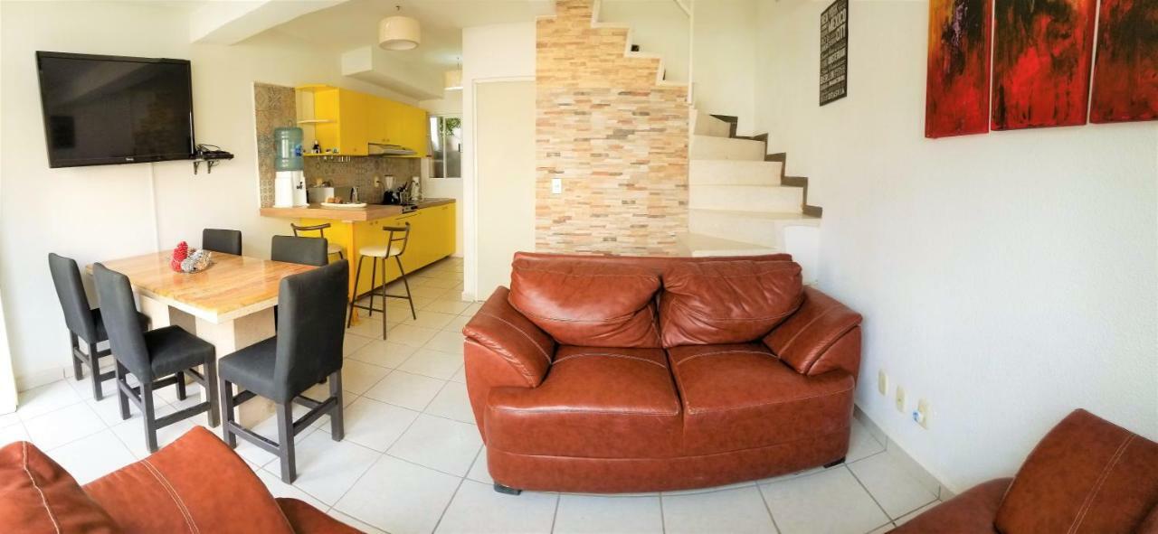 Casa Con Alberca Climatizada Privada Para 8 Personas Emiliano Zapata  Exterior foto